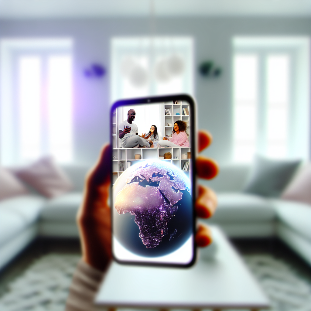 Conexión global a través de videollamadas.