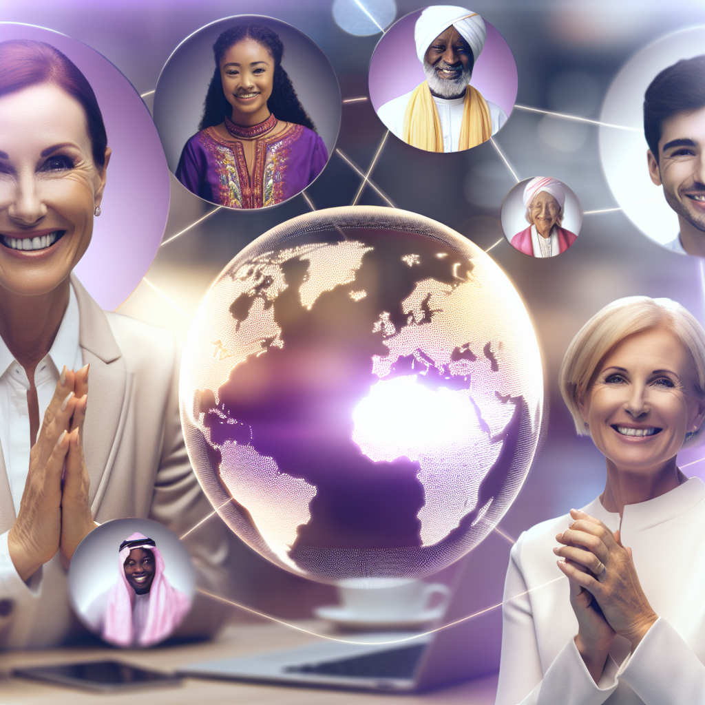 Conexión global: culturas, idiomas, experiencias.